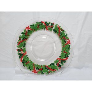 1981 Avon Holiday Hostess Collection 11 Inch Platter